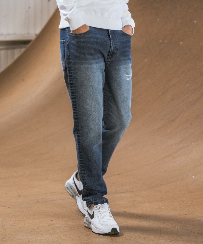 50%OFF【seventy seven(セブンティセブン)】 washed denim pants