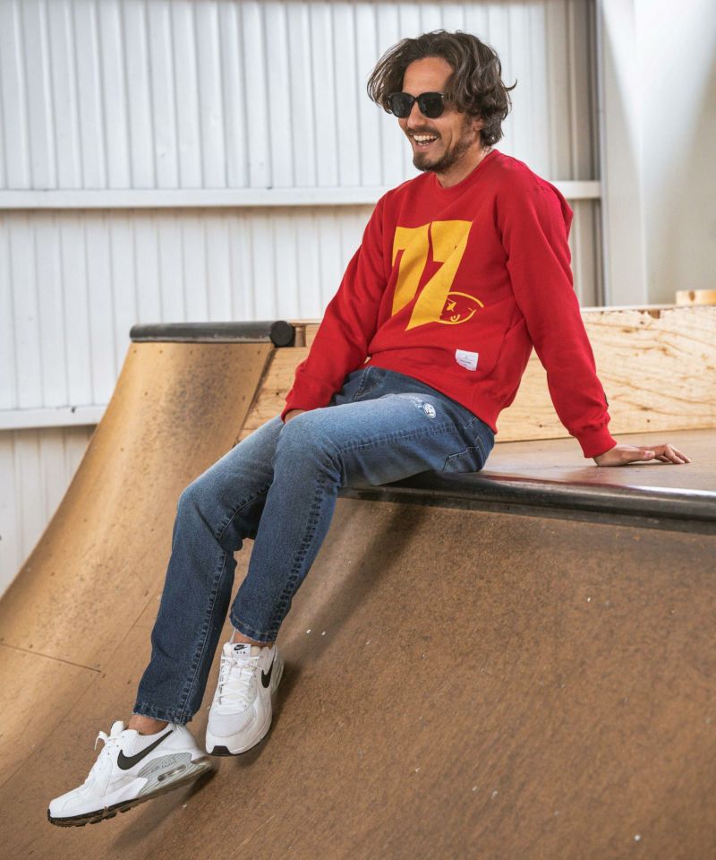 50%OFF【seventy seven(セブンティセブン)】 washed denim pants