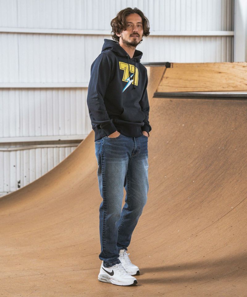 60%OFF【seventy seven(セブンティセブン)】 washed denim pants