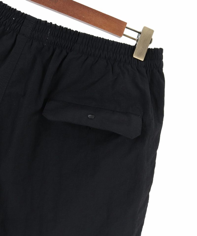 seventy seven(セブンティセブン)】taffeta short pants