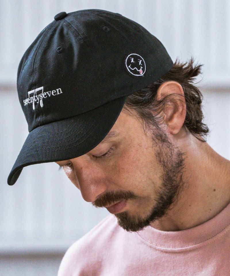 seventy seven(セブンティセブン)】 embroidery 6 panel cap