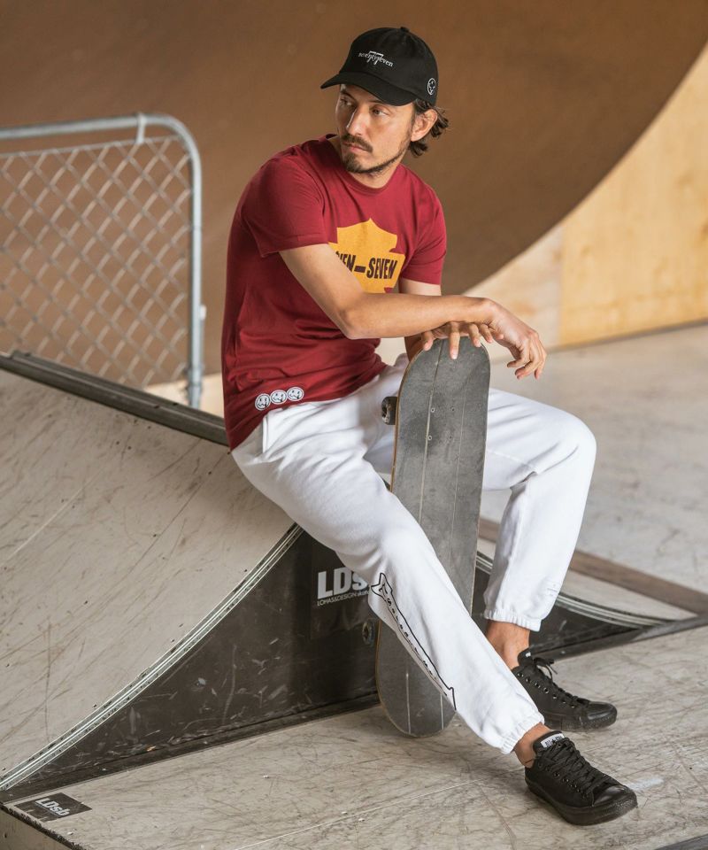 seventy seven(セブンティセブン)】 embroidery 6 panel cap (basic