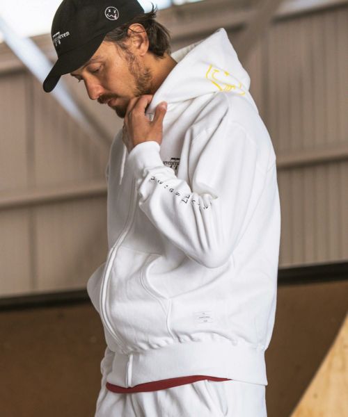 【seventy seven(セブンティセブン)】 middle onz zip up sweat hoodie (basic logo) パーカー(7724S010)