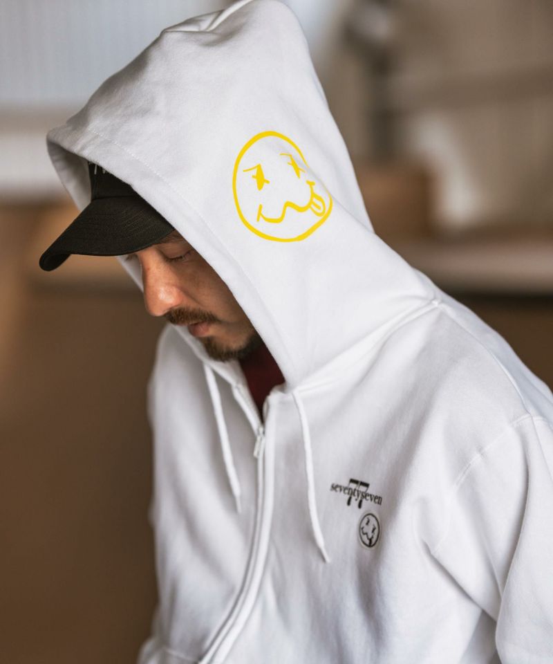 50%OFF【seventy seven(セブンティセブン)】 middle onz zip up sweat