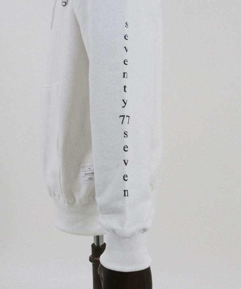 50%OFF【seventy seven(セブンティセブン)】 middle onz zip up sweat