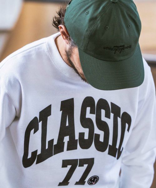 50%OFF【seventy seven(セブンティセブン)】middle onz sweat shirts (CLASSIC) スウェット(7724S110)