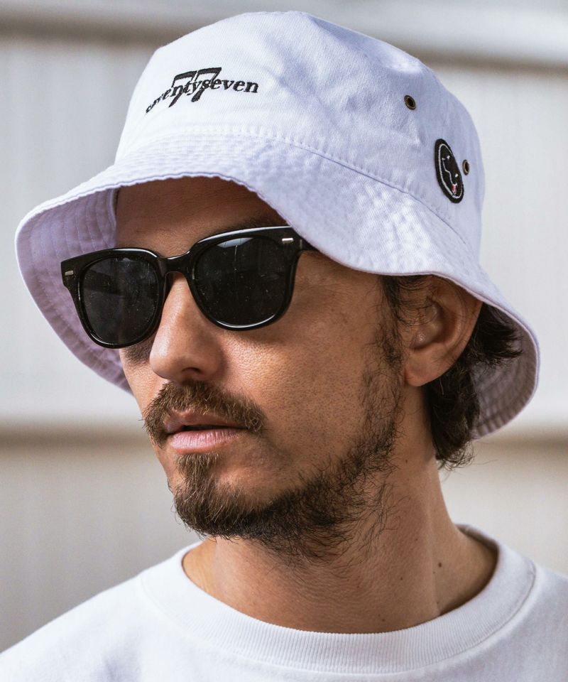 seventy seven(セブンティセブン)】 embroidery bucket hat (basic logo) バケットハット(7724S070)  | CAMBIO カンビオ