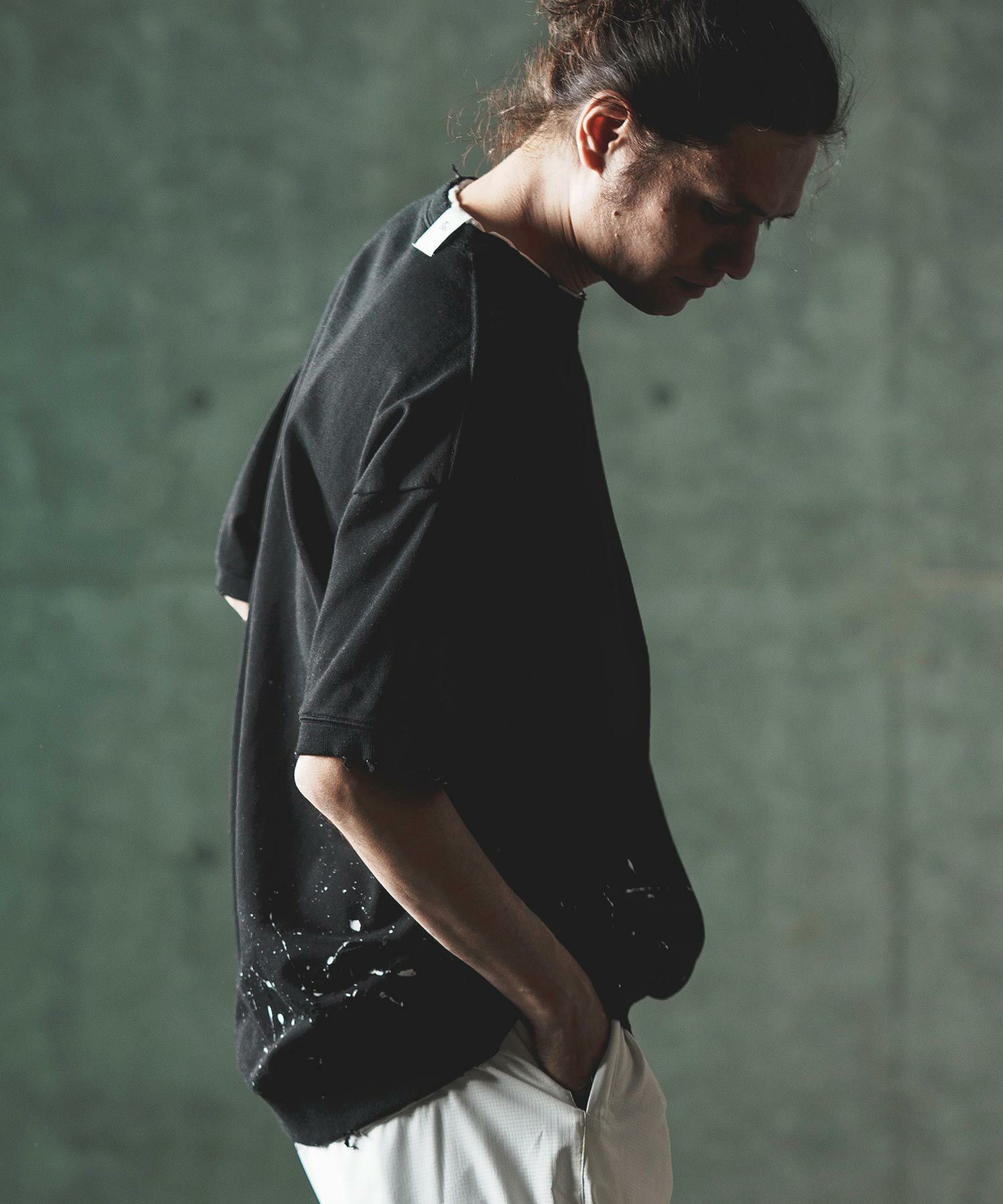 30%OFF【GLIMCLAP(グリムクラップ)】Distressed denim pants デニム