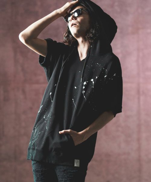 GLIMCLAP(グリムクラップ)】Stand collar souvenir jacket