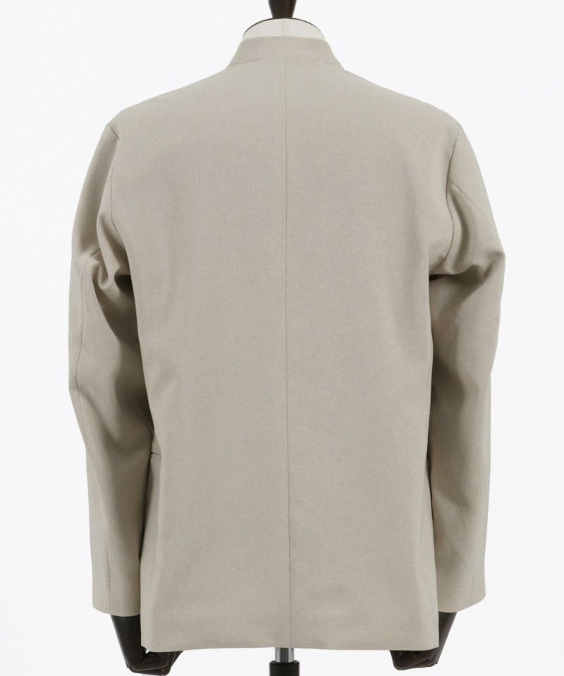 GLIMCLAP(グリムクラップ)】 Minimal detail jacket ボタンレス