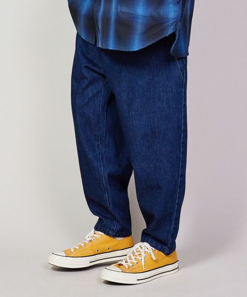 50%OFF【rehacer(レアセル)】Dip Dot Denim Pants  デニムパンツ(01240500002)
