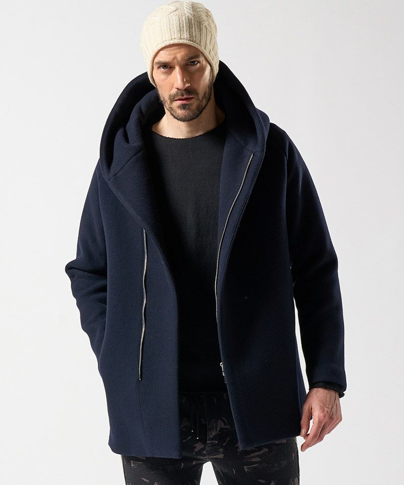 wjk】zip witch coat フーデッドコート(1873 wo06e) | CAMBIO カンビオ