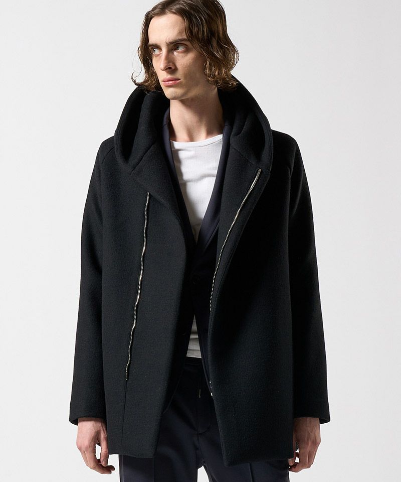 wjk】zip witch coat フーデッドコート(1873 wo06e) | CAMBIO