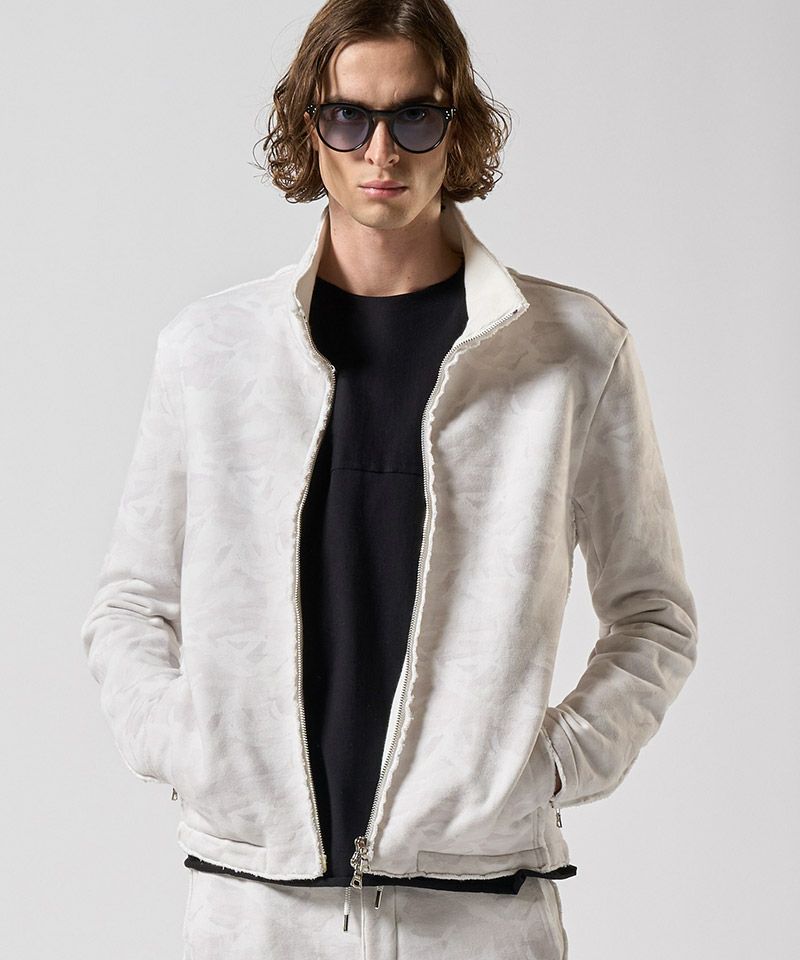 季節外割★希少　KTZ　12AW チャーチ柄　ロングライダースジャケット 季節外割☆希少 KTZ 12AW チャーチ柄 ロングライダースジャケット