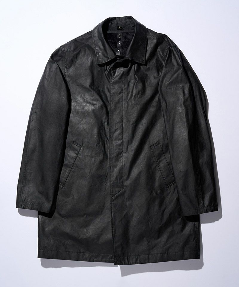 wjk】【予約販売10月上旬～中旬入荷】 oild soutien collar coat 