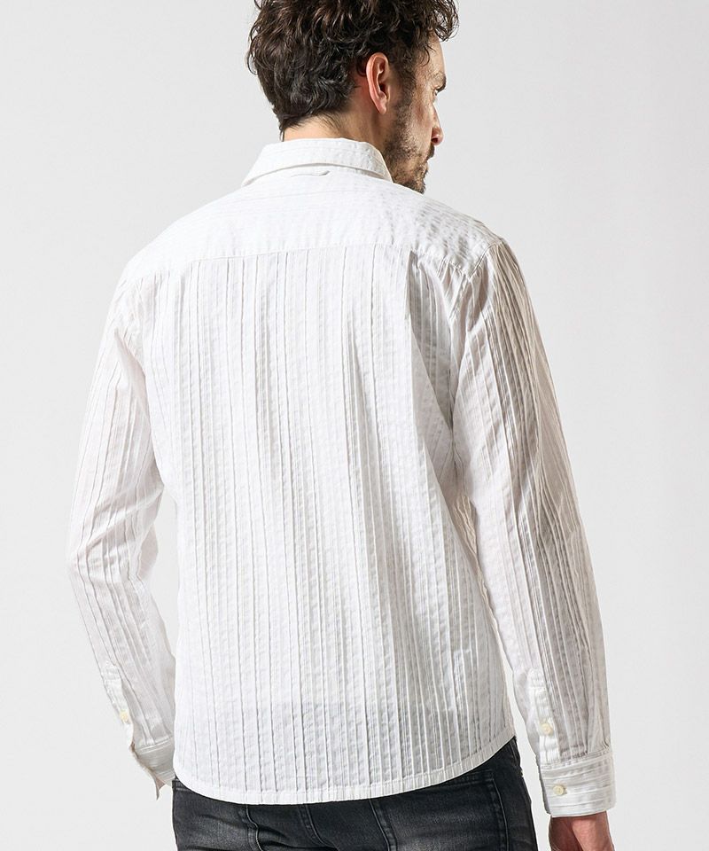 wjk】stripe shirt ストライプシャツ(4332 cn21e) | CAMBIO カンビオ