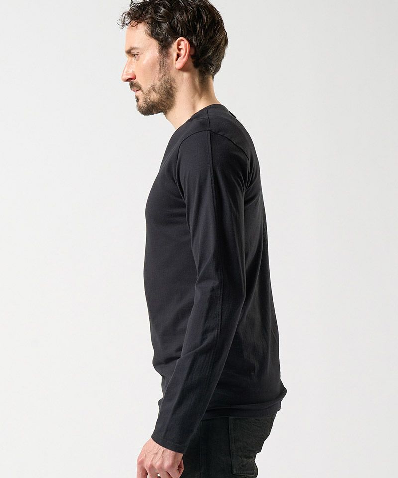wjk】basic V-neck L-S V-ネックカットソー(7879 js01e