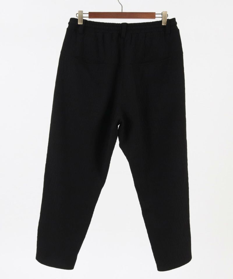CAMBIO(カンビオ)】Jacquard Cut sew Tapered Pants テーパード
