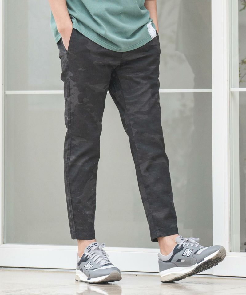 30%OFF【CAMBIO(カンビオ)】カモフラージュバニランストレッチアンクル