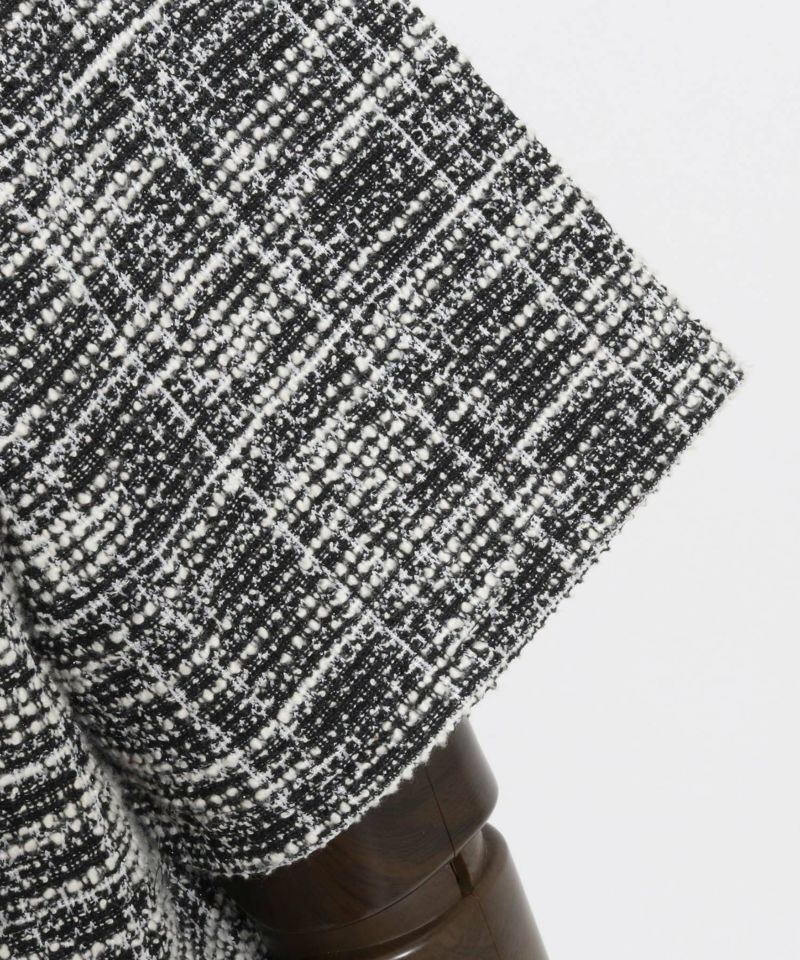 60%OFF【CAMBIO(カンビオ)】カットソーツイードTシャツ | CAMBIO