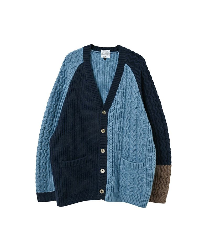 50%OFF【Kelen(ケレン)】ALVA フィッシャーマンニットカーディガン 