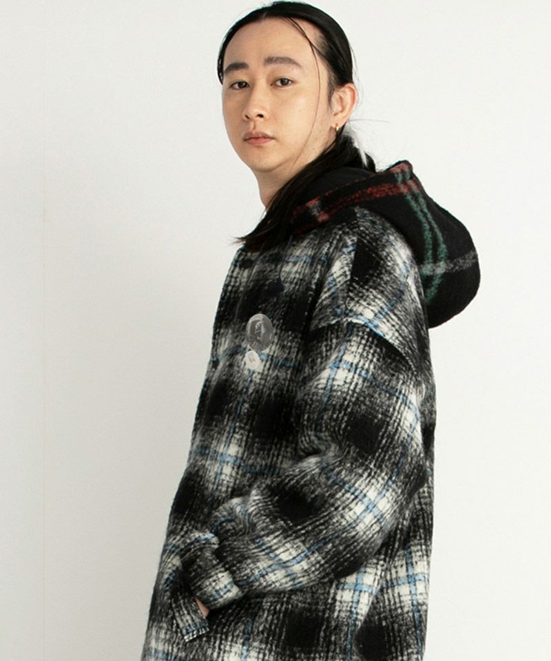 STOF(ストフ)】【予約販売11月中旬～下旬入荷】Wool Shaggy Coach Coat