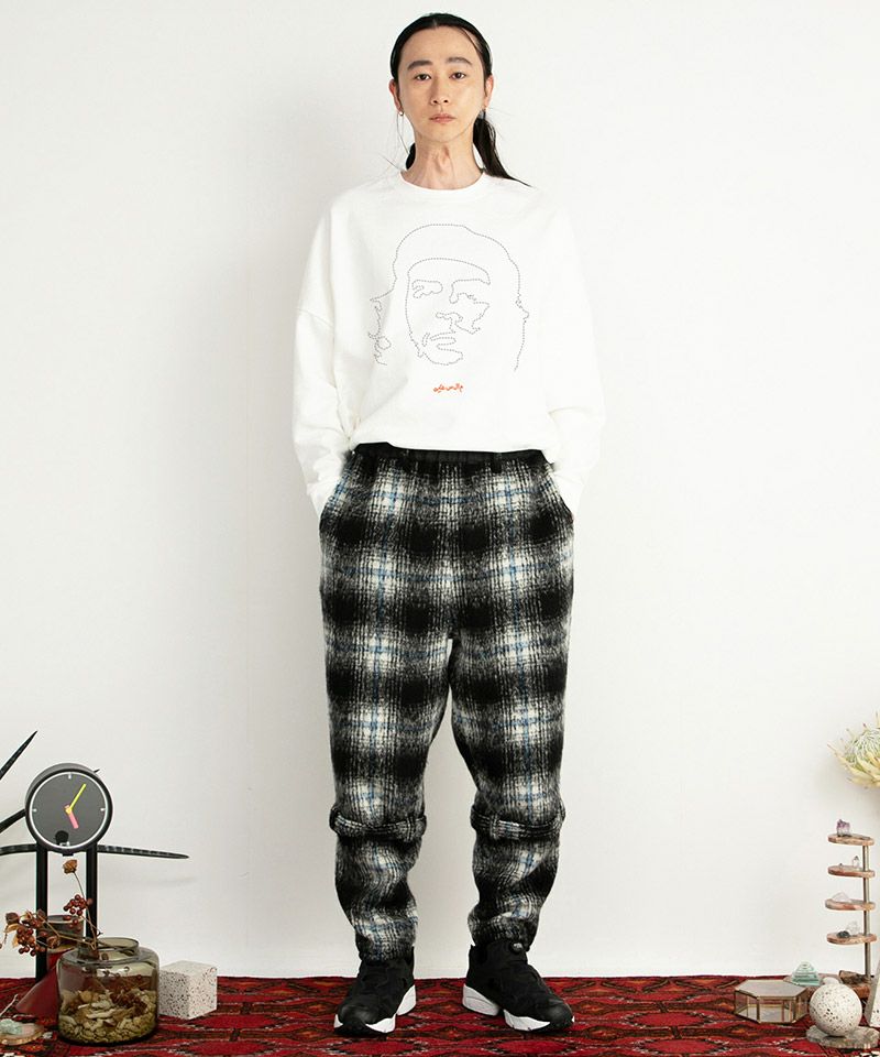 50%OFF【STOF(ストフ)】Wool Shaggy Bontage Pants ボンテージパンツ