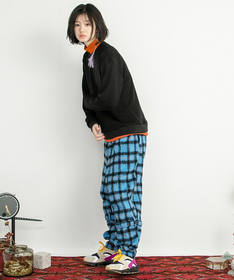 30%OFF【STOF(ストフ)】Wool Shaggy Bontage Pants ボンテージパンツ 