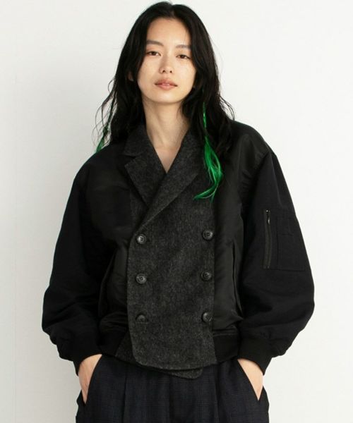 STOF(ストフ)】Pangea Vietnam Jacket Knit Stole ストール(SF24AW-14) | CAMBIO カンビオ