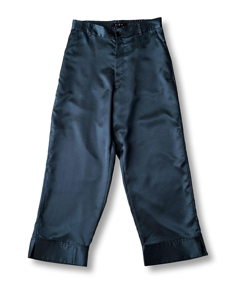 30%OFF【NO ID.(ノーアイディー)】ｻﾃﾝｲｰｼﾞｰﾜｲﾄﾞPT パンツ(454006