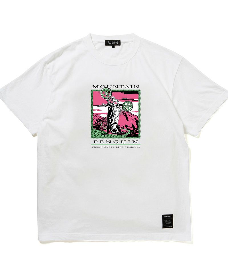 【430(フォーサーティ)】AF MOUTAIN Penguin S-S TEE Tシャツ(24-118)