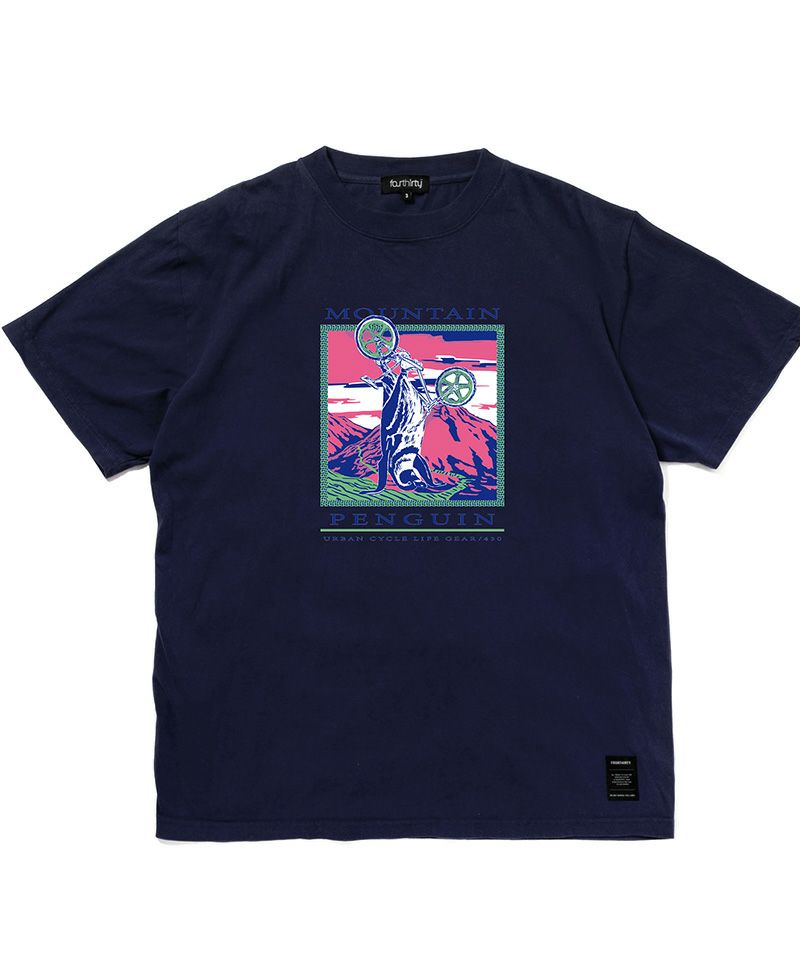 【430(フォーサーティ)】AF MOUTAIN Penguin S-S TEE Tシャツ(24-118)
