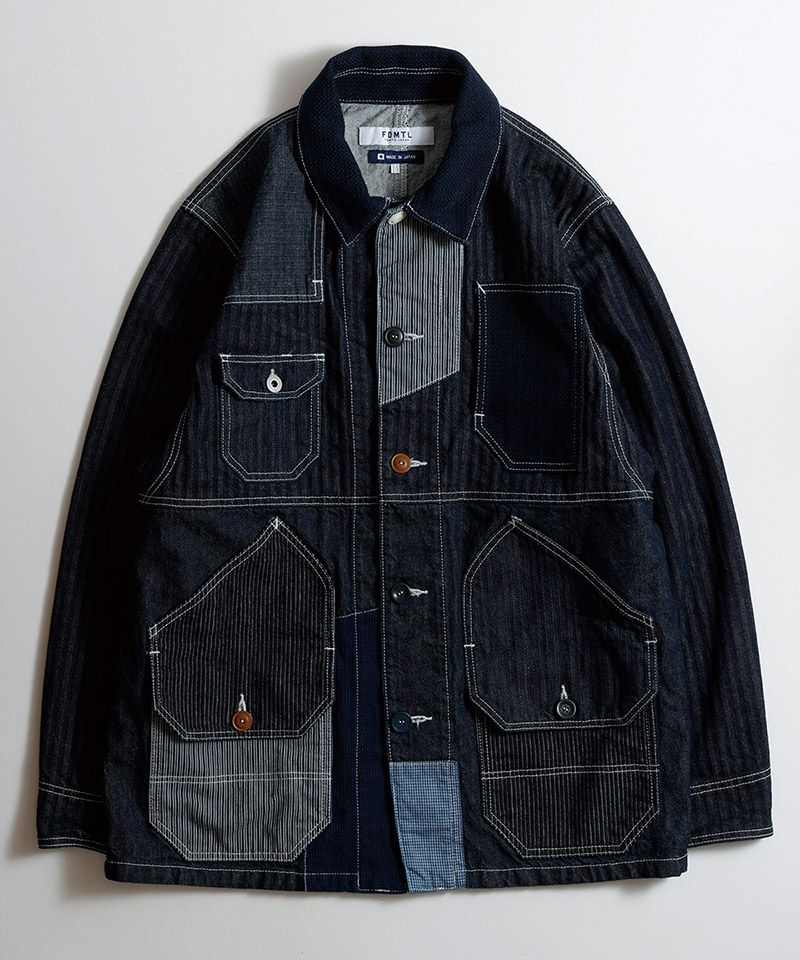FDMTL(ファンダメンタル)】COVERALL JACKET RINSE ジャケット(FA24 