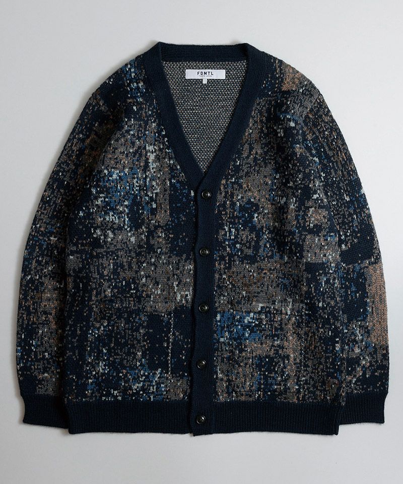 FDMTL デジタルカモ ニットカーディガン サイズ4 FDMTL デジタルカモ ニットカーディガン サイズ4 FDMTL デジタルカモ