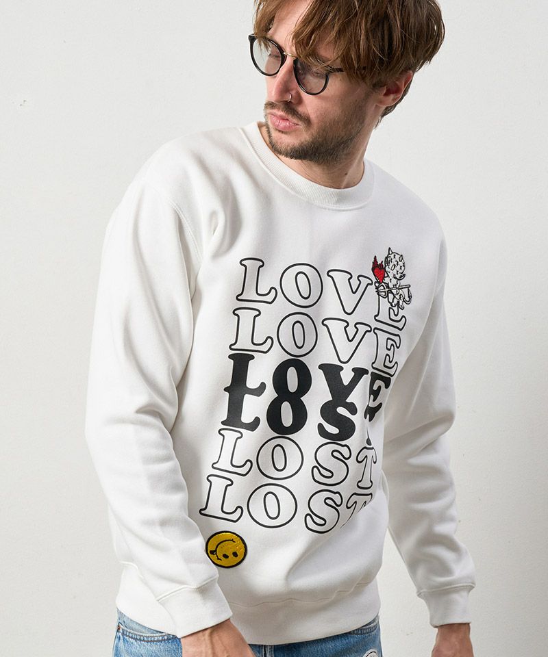 30%OFF【STUD MUFFIN(スタッドマフィン)】TC裏毛起毛 BEBYLパッチ