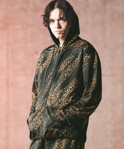 【GLIMCLAP(グリムクラップ)】 Rash guard-leopard & handwriting- ラッシュガード(16-038-gls-ce)