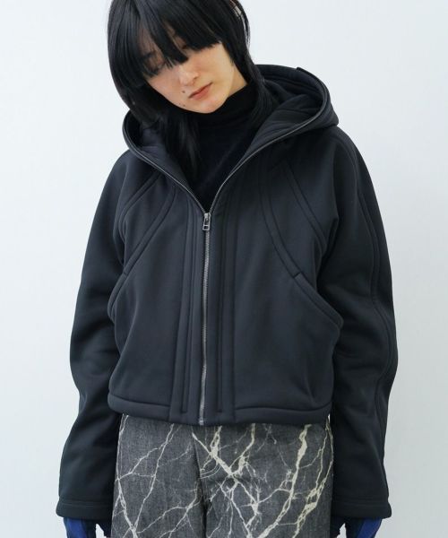 HATRA(ハトラ)】【予約販売8月下旬～9月上旬入荷】 UZ Parka ショートパーカー(HO01-24aw) | CAMBIO カンビオ