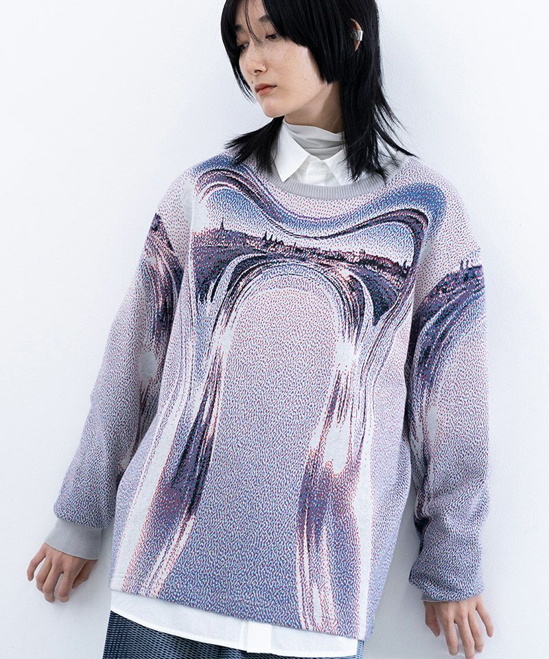 30%OFF【HATRA(ハトラ)】 Orbs Knit Sweater ニットセーター
