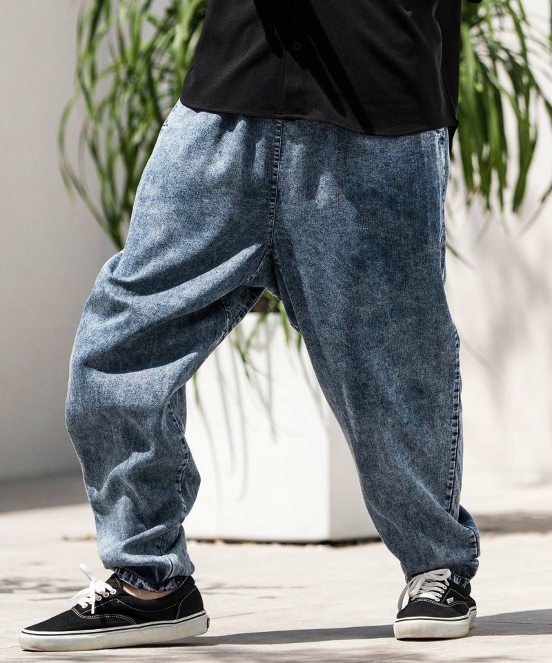 CAMBIO(カンビオ)　バルーンパンツ 30%OFF【CAMBIO(カンビオ)】Indigo Relax Balloon Silhouette