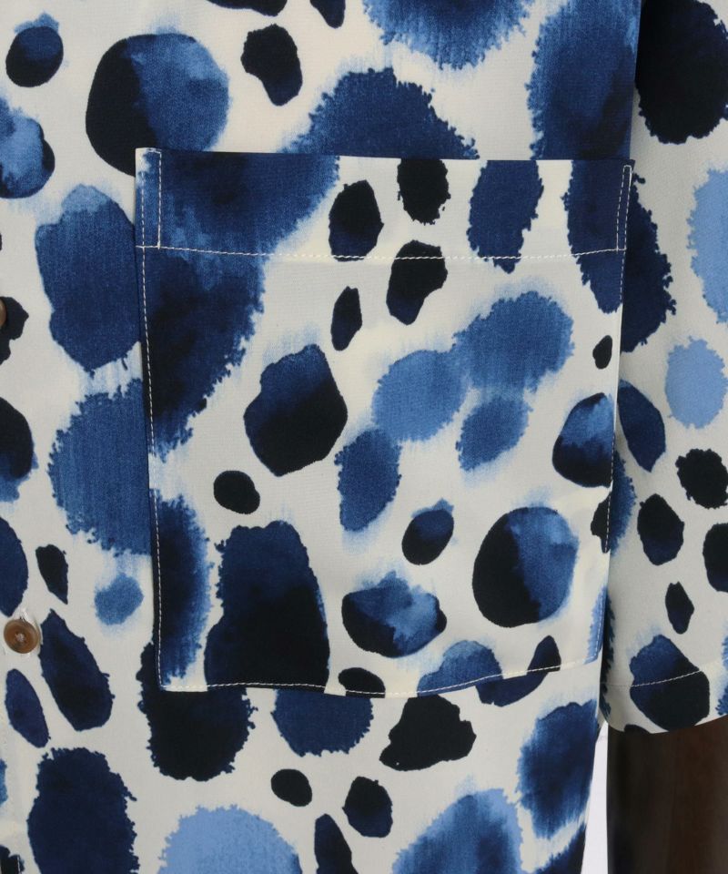 3110様 sサイズ 30%OFF【CAMBIO(カンビオ)】 ビックシルエット総柄プリントオープン