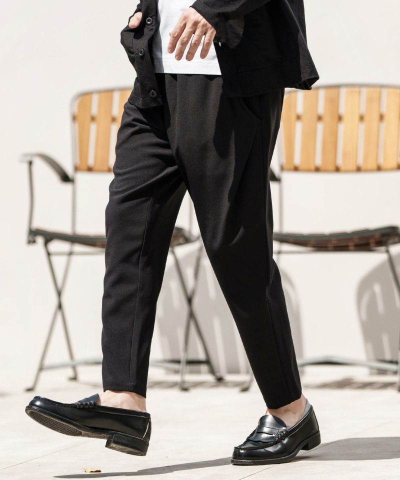 30%OFF【CAMBIO(カンビオ)】サルエルテーパードパンツ | CAMBIO