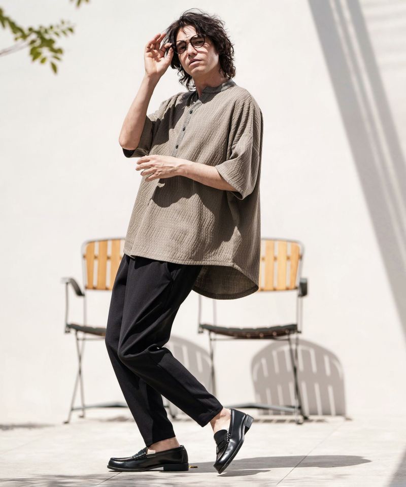 30%OFF【CAMBIO(カンビオ)】サルエルテーパードパンツ | CAMBIO