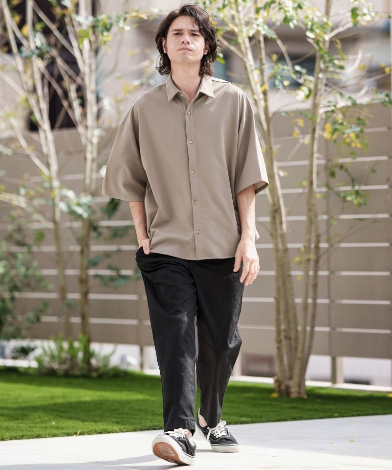 21年夏 パラスパレス ワイドテーパードリネンパンツ 2 アンクル丈 21年夏 パラスパレス ワイドテーパードリネンパンツ 2 アンクル