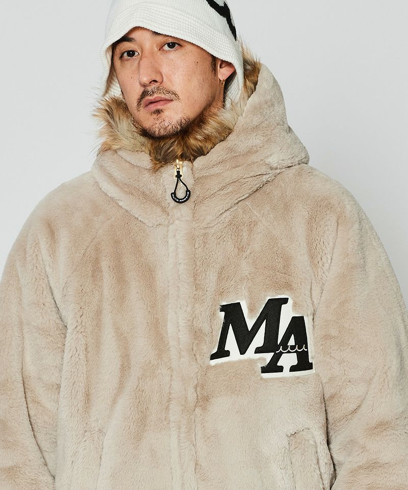 ACANTHUS(アカンサス)】muta Faux Fur N-3B フェイクファージャケット 
