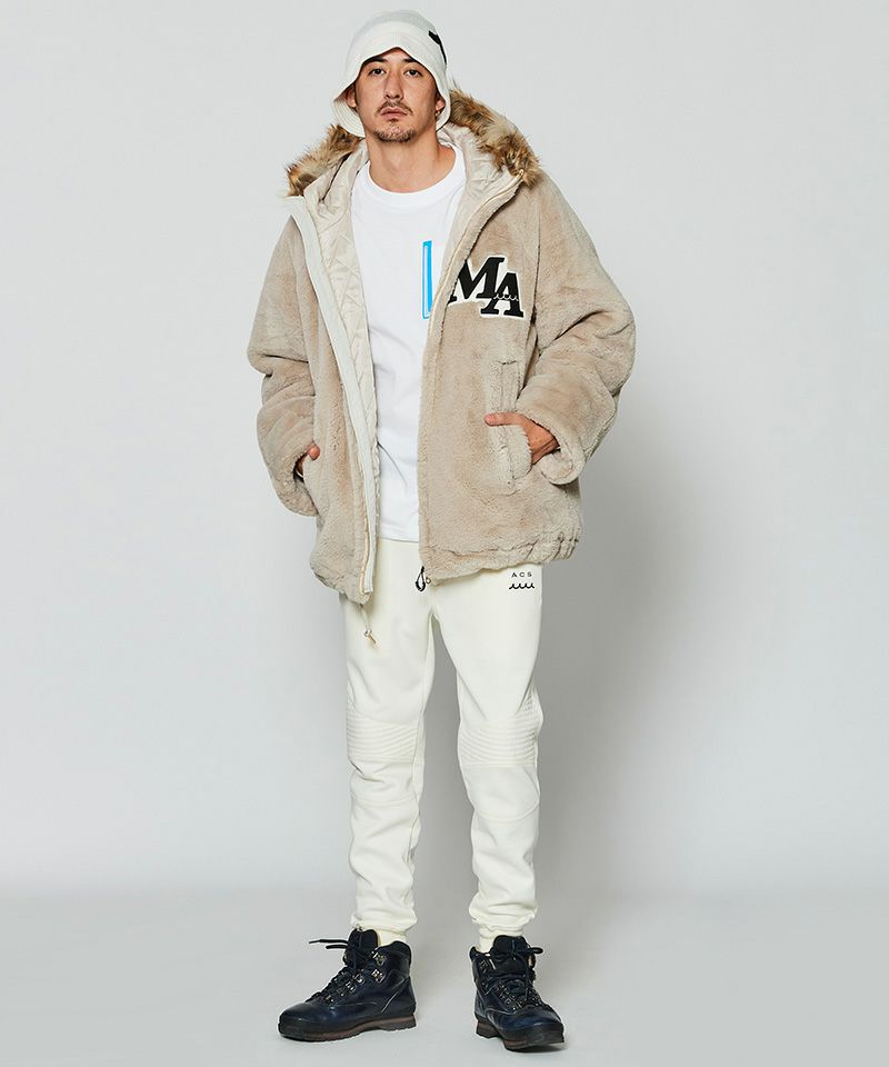 ACANTHUS(アカンサス)】muta Faux Fur N-3B フェイクファージャケット