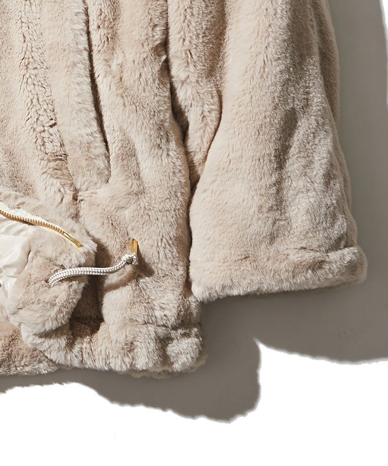 ACANTHUS(アカンサス)】muta Faux Fur N-3B フェイクファージャケット