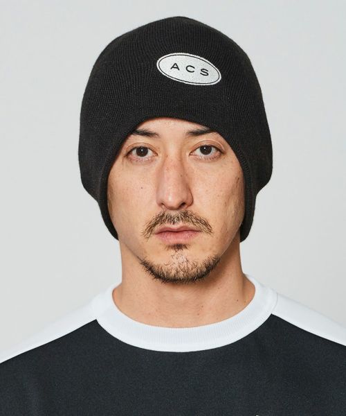 50%OFF【ACANTHUS(アカンサス)】 Circle Logo Back Pool Knit Cap ニットキャップ(CP2403)