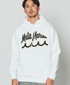 矮性アカンサス ACANTHUS(アカンサス)】muta Script Logo Hooded Sweatshirts パーカー