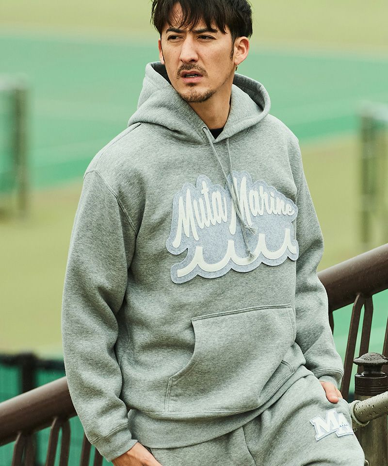 ACANTHUS(アカンサス)】muta Script Logo Hooded Sweatshirts パーカー(MA2432) | CAMBIO  カンビオ