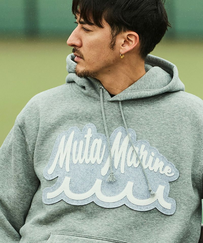 ACANTHUS(アカンサス)】muta Script Logo Hooded Sweatshirts パーカー